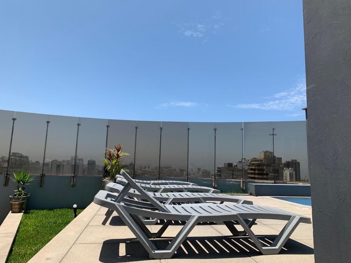 Acogedor Dpto En San Isidro Excelente Vista, Piscina Y Wifi Apartment Lima Ngoại thất bức ảnh